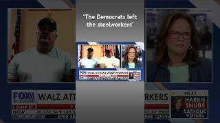 Harris, Dems &#39;don’t want to protect&#39; our jobs, Steelworker local union VP says #shorts