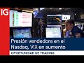 Presión vendedora en el Nasdaq, VIX en aumento 👉 Análisis de AMD y Air France
