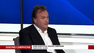 DIXONS CARPHONE ORD 0.1P Dixons Carphone sees no spending slowdown, says CEO Seb James