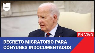 Edicion Digital: Biden anuncia decreto migratorio con beneficios para cónyuges indocumentados