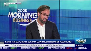 EUROAPI Antoine Delcour (Euroapi) : Euroapi, filiale de Sanofi, s&#39;introduit en Bourse