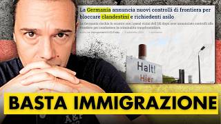 La GERMANIA Alza il Muro: STOP all&#39;immigrazione. E l&#39;Europa TREMA