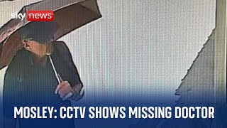 New CCTV images show last sighting of missing TV doctor
