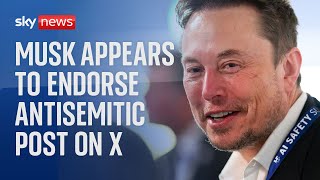 IBM Apple and IBM pull ads from X after Musk appears to endorse antisemitic post