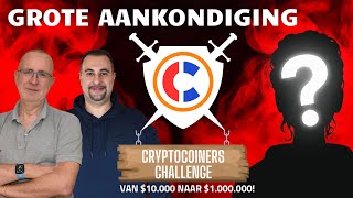 CryptoCoiners Challenge: GROTE AANKONDIGING