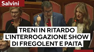 L&#39;interrogazione show di Fregolent e Paita: &quot;I treni sono in orario? Siamo oltre Maria Antonietta&quot;