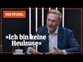 Ampel vor dem Aus? Christian Lindner im SPIEGEL-Spitzengespräch »Weine nicht in mein Kopfkissen«