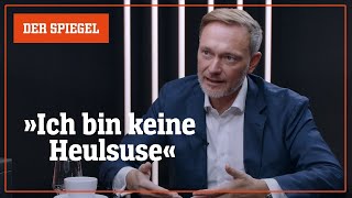 Ampel vor dem Aus? Christian Lindner im SPIEGEL-Spitzengespräch »Weine nicht in mein Kopfkissen«