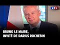 Bruno Le Maire, invité de Darius Rochebin : "Nous n'augmenterons pas les impôts jusqu'en 2027"
