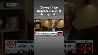 JP MORGAN CHASE & CO. JPMorgan Chase’s Jamie Dimon says Fed was too late with rate hike campaign #shorts