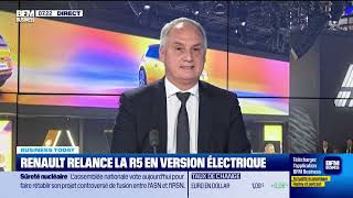 RENAULT Fabrice Cambolive (Renault) : Renault relance la R5 en version électrique