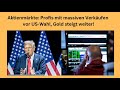 Aktienmärkte: Profis mit massiven Verkäufen vor US-Wahl, Gold steigt weiter! Videoausblick