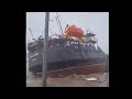 SAFE - Cargo ship broke into two and runs aground off Turkey during violent storms, all crew members safe
