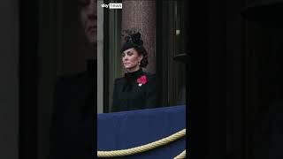 Princess of Wales at Remembrance Sunday