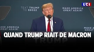 Quand Trump riait de Macron｜LCI