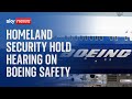 Watch live: Senate Homeland Security and Government Affairs hold hearing on Boeing safety concerns