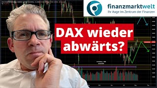 DAX40 PERF INDEX Börse aktuell - jetzt wird es brenzlig für den Dax