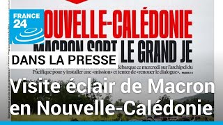 Nouvelle-Calédonie: &quot;Emmanuel Macron sort le grand je&quot; • FRANCE 24