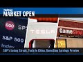 Market Rout, Tesla Price Cuts, GameStop Earnings Preview - Market Open LIVE