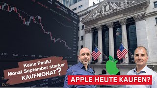 NASDAQ100 INDEX Kann Apple den Korrekturmonat September drehen? DAX, Nasdaq 100 im Check