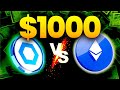 Chainlink vs Ethereum | $1000 in LINK or ETH For 2024 Crypto Bull Run?