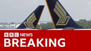One dead as London to Singapore flight hit by turbulence | BBC News
