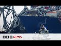 Baltimore bridge: Data recorder recovered from ship in Baltimore Key Bridge crash I BBC News