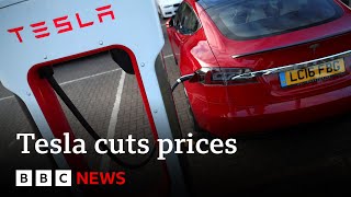 TESLA INC. Elon Musk&#39;s Tesla cuts prices in major markets as sales fall | BBC News