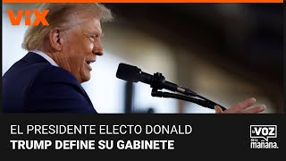 S&U PLC [CBOE] El presidente electo Donald Trump define su gabinete | La Voz de la Mañana