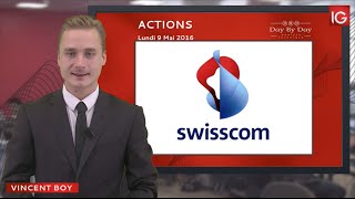SWISSCOM N Bourse - Action Swisscom, poursuite de la chute - IG 09.05.2016
