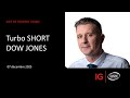 🔴DOW JONES SHORT (Idée de trading turbo TRADING CENTRAL du 07 décembre 2023)