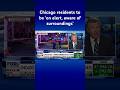 Chicago police issue warning after 17 armed robberies in just three days #shorts