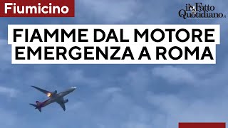 Avaria al motore poco dopo il decollo: volo rientra a Fiumicino a 30 minuti dalla partenza