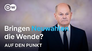 Deutschland in der Krise - bringen Neuwahlen die Wende? | Auf den Punkt