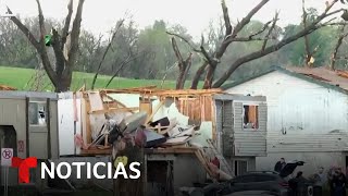 Tornados dejan caos y desolación en Oklahoma, Texas y Nebraska: miles de familias sin electricidad
