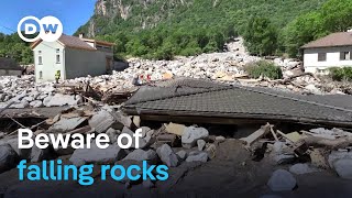 Why dangerous landslides are on the rise in Switzerland | DW News