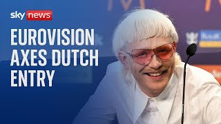 Eurovision axes Dutch entry Joost Klein after &#39;unlawful threats&#39;