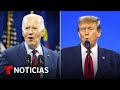 Diferencia entre Trump y Biden rumbo a elecciones es mínima | Noticias Telemundo