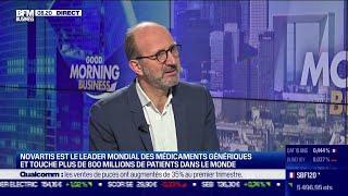 NOVARTIS N Frédéric Collet (Novartis France) : Novartis a triplé son résultat net en 2021