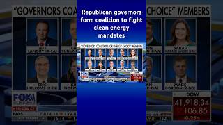 ENERGY 10 GOP governors are vowing to fight clean energy mandates with newly-formed coalition #shorts