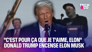 ELON AB [CBOE] &quot;C&#39;est pour ça que je t&#39;aime, Elon&quot;: Donald Trump encense Elon Musk lors de son discours de victoire