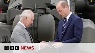 King Charles hands over military role to William | BBC News