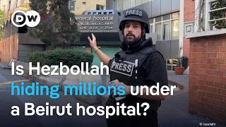 GOLD - USD DW tours hospital and area where Israel says Hezbollah is hoarding gold | DW News