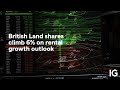 British Land shares climb 6% on rental growth outlook