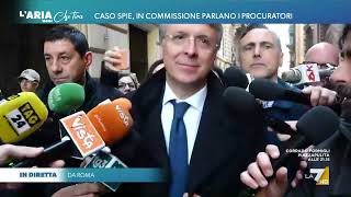 SPIE Caso spie, Raffaele Cantone appena uscito dall&#39;audizione: &quot;Credo che al Copasir debbo dare gli ...