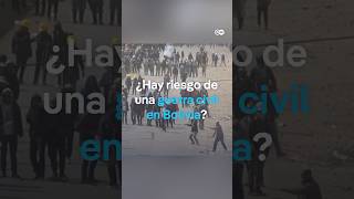 ¿Hay riesgo de una guerra civil en Bolivia?