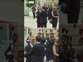 Audible slap as Starmer hugs Macron