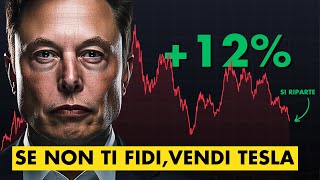 TESLA fa il +12%: Elon Musk vende il Sogno del ROBOTAXI e della FDS