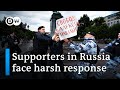 Protesters around the world rally for Russian opposition leader Navalny | DW News