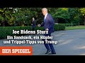 Joe Bidens Sturz: Ein Sandsack, ein Hüpfer und Trippel-Tipps von Trump | DER SPIEGEL